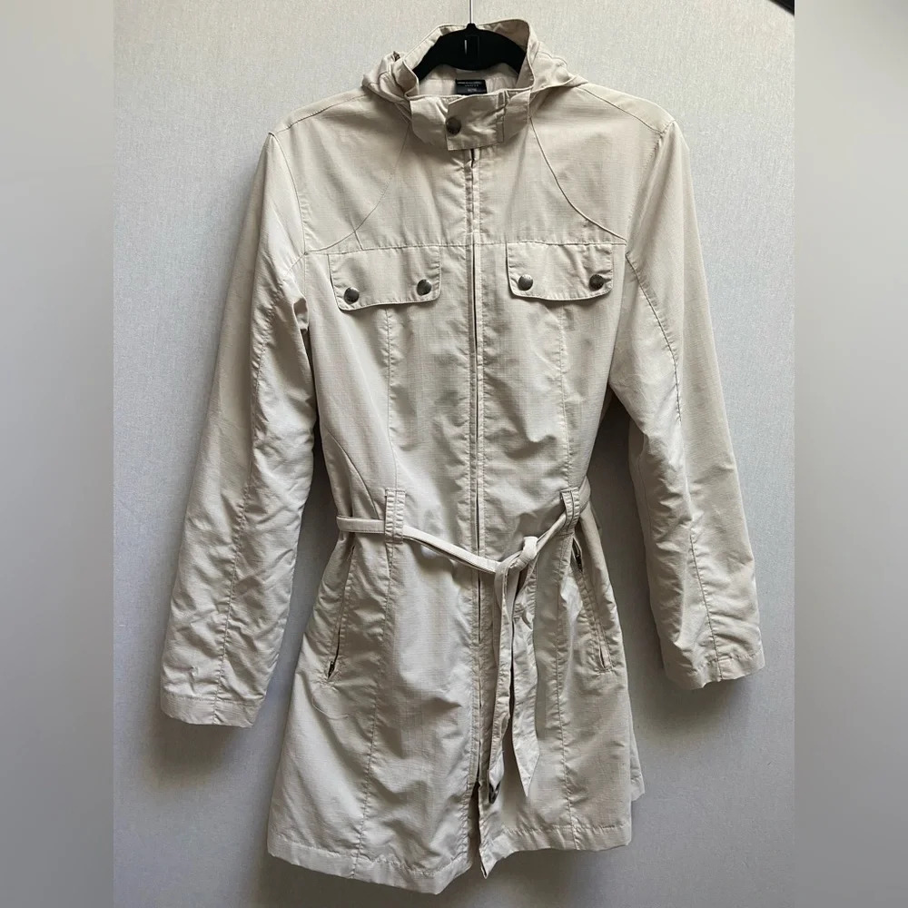 Avia Lightweight Outdoor Hiking Trench Coat Jacket Size M